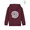 Dětská mikina Organic Burgundy (Vínová)