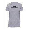 Dámské tričko premium back grey