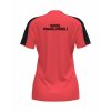 Dámské Dívčí sportovní tričko Joma Academy Neon coral Black (Neonově červená Černá)