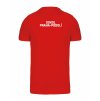 Pánské tričko premium back red