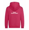 Dětská mikina na zip Premium Hot Pink (Sytá růžová)