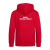Dětská mikina Premium back red