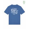 Dospělé Organic tričko Premium Mindful blue (Modrá)
