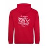 Dospělá mikina Premium back red