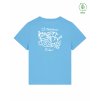 Dětské Organic tričko Premium Aqua Blue (Modrá)