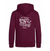 Dětská mikina na zip Premium Burgundy (Vínová)