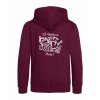 Dětská mikina Premium back burgundy