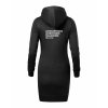 Dámské mikinové šaty Black (Černá)