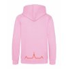 Dětská mikina na zip Premium Baby Pink (Světlá růžová)