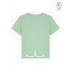 Dámské Organic tričko Premium Misty jade (Nefritově zelená)