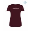 Dámské funkční tričko Burgundy (Vínová)