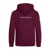 Dětská mikina Premium back burgundy