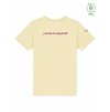 Dětské Organic tričko Premium Butter (Světle žlutá)