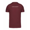 Pánské tričko premium back burgundy