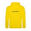 Dospělá mikina Premium back yellow