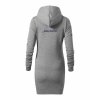 Dámské mikinové šaty Heather grey (Melírově šedá)