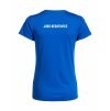 Dámské Dívčí sportovní tričko Joma Academy Royal blue White (Královská modrá Bílá)