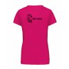 Dámské tričko premium back fuchsia