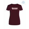 Dámské funkční tričko Burgundy (Vínová)