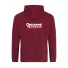 Dospělá mikina Premium back burgundy