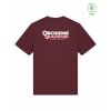 Dospělé Organic tričko Premium Burgundy (Vínová)