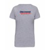 Dámské tričko premium back grey