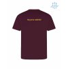 Dětské funkční tričko Burgundy (Vínová)
