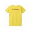Předškolní tričko Butter (Máslová žlutá)