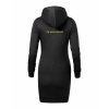 Dámské mikinové šaty Black (Černá)