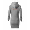 Dámské mikinové šaty Heather grey (Melírově šedá)