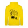 Dospělá mikina Premium back yellow