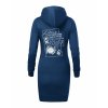 Dámské mikinové šaty Midnight blue (Půlnoční modrá)