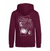 Dětská mikina na zip Premium Burgundy (Vínová)
