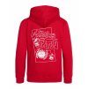 Dětská mikina na zip Premium Fire red (Ohnivá červená)