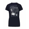 Dámské tričko premium back navy