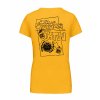 Dámské tričko premium back yellow