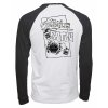 Dámské Baseball Tee Luxury White Black (Bílá Černá)