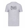 Pánské tričko premium back grey