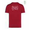 Dospělé EKO tričko Premium Hibiscus red (Tmavě červená)