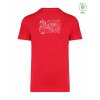 Dospělé EKO tričko Premium Poppy Red (Makově červená)