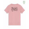 Dětské EKO tričko Premium Petal Rose (Světle růžová)