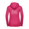 Dámská mikina luxury back fuchsia