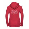 Dámská mikina luxury back red