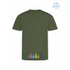 Pánské funkční tričko Earthy green (Zemitá zelená)