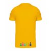 Pánské tričko premium back yellow