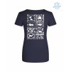 Dámské funkční tričko Navy (Námořnická modrá)