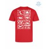 Dětské funkční tričko Red (červená)