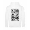 Dospělá mikina Premium back white