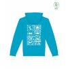 Dospělá mikina EKO Premium Turquoise (Tyrkysová)