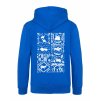 Dětská mikina na zip Premium Royal Blue (Královská modrá)